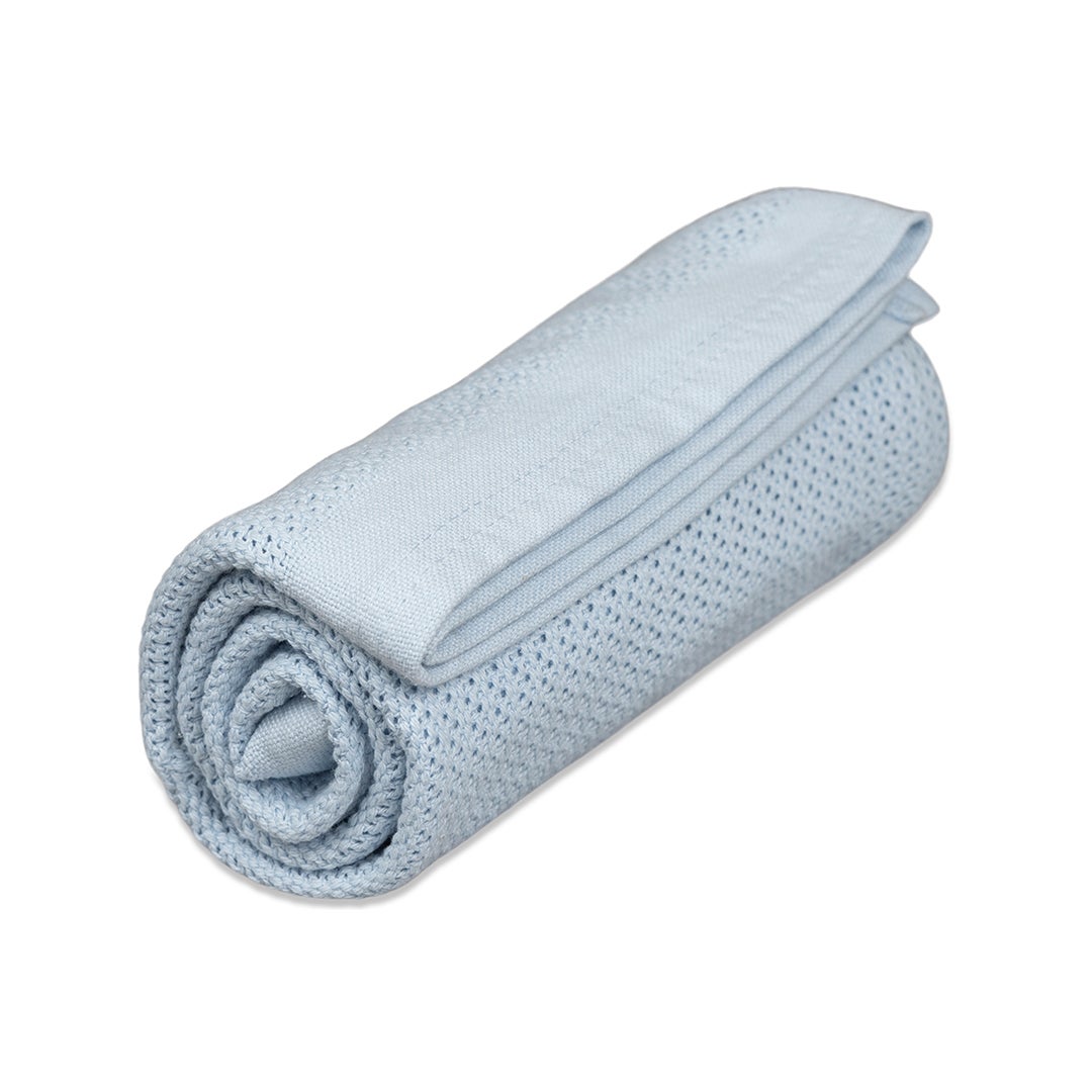 Vinter & Bloom gallerfilt Soft Grid EKO True Blue