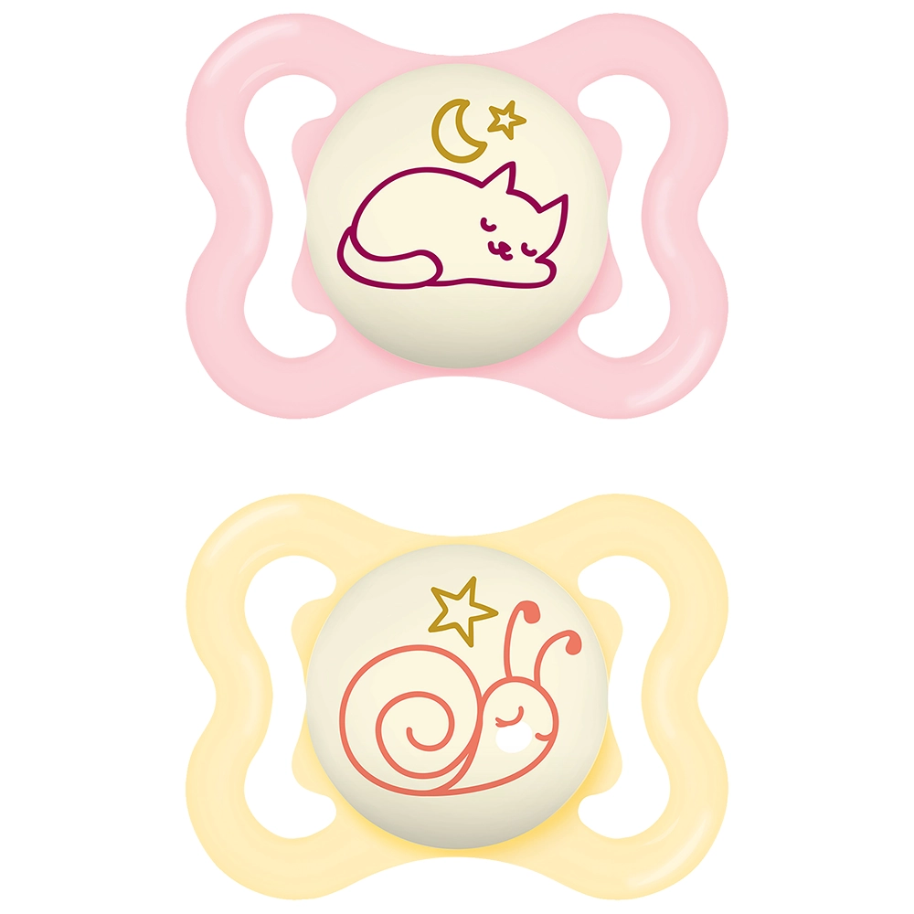 MAM Supreme Night 0-6 mån Silk Mix Blandade Färger 1p