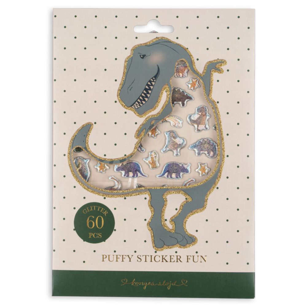 Konges Slöjd Puffy Stickers Dino