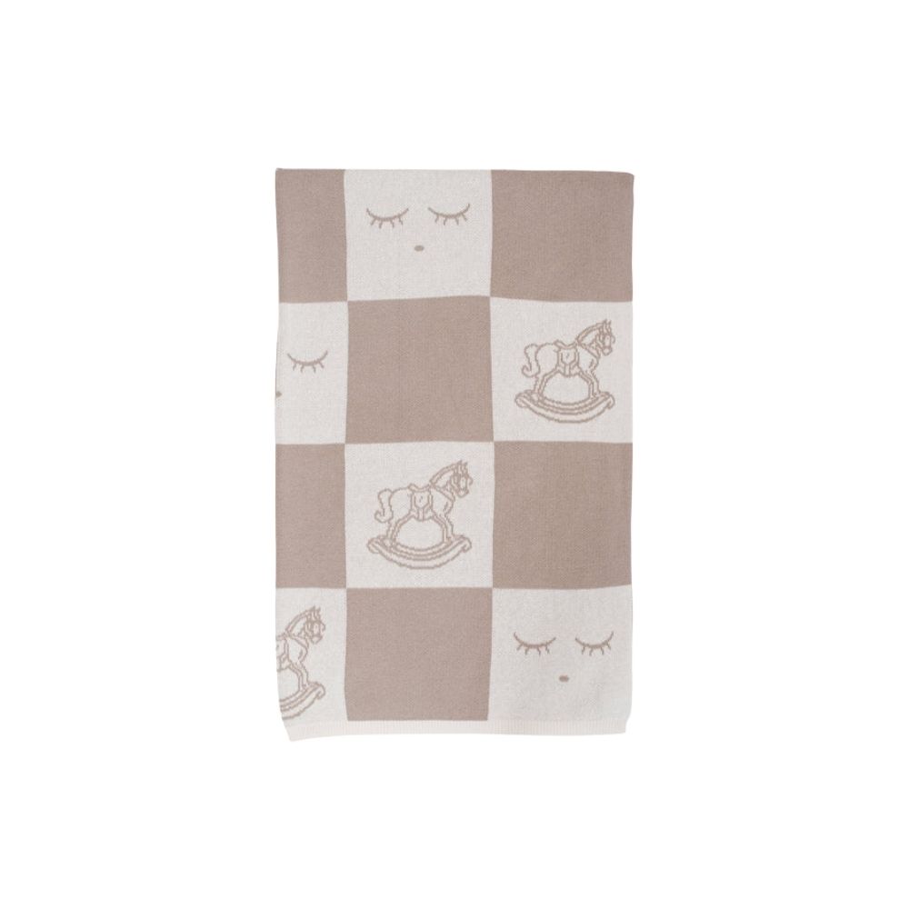 Livly Filt med Gunghästar