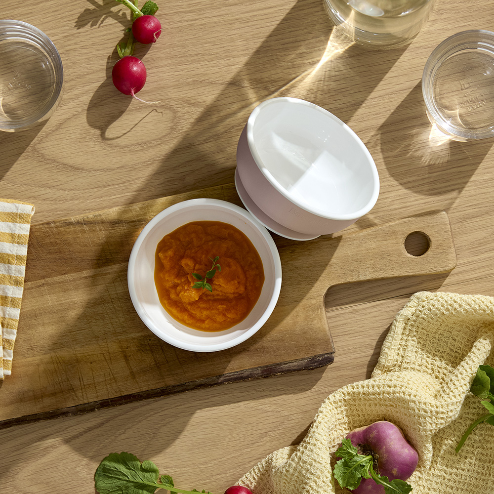 BabyBjörn barnskål 2-pack Powder Pink