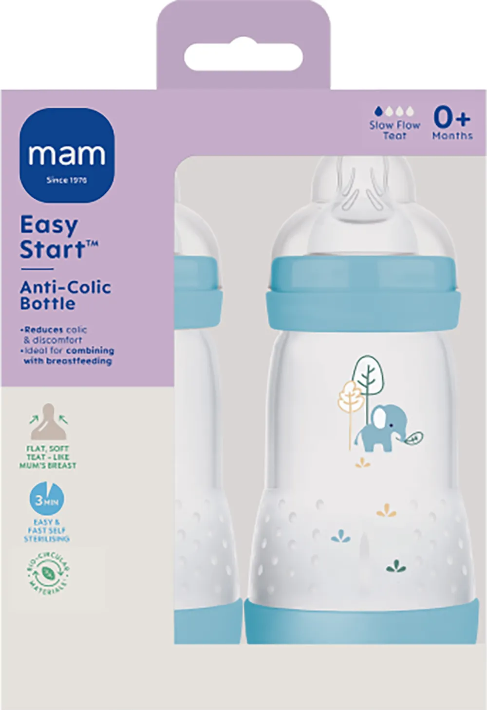 MAM Easy Start Anti-Colic 260ml Mix 2p