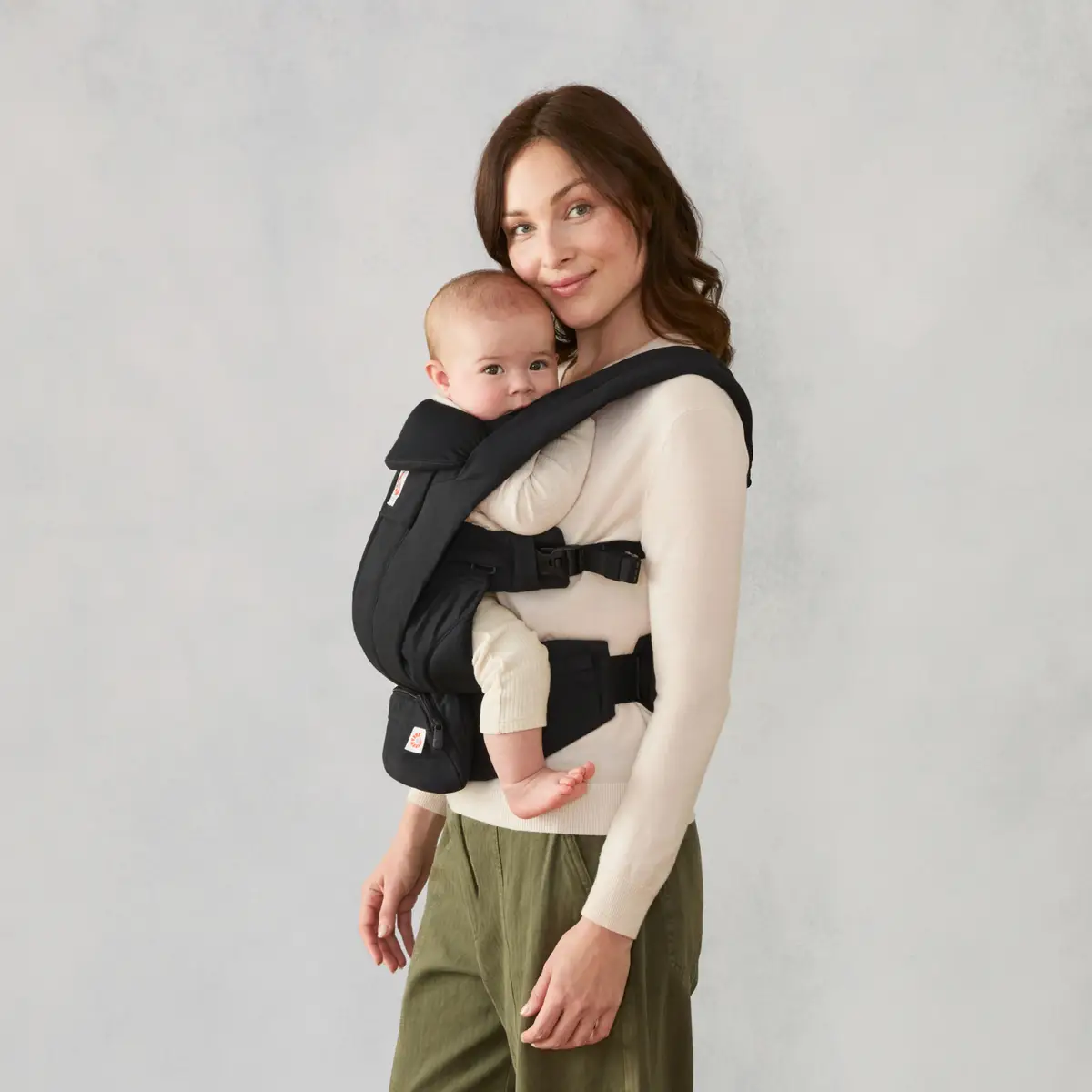 Ergobaby Omni Deluxe Cotton bärsele- Onyx Black