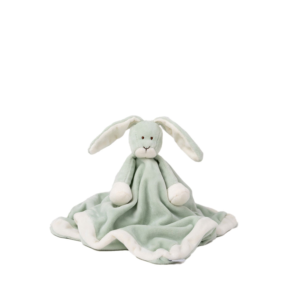 Teddykompaniet Diinglisar Kanin Snuttefilt Lindblomsgrön