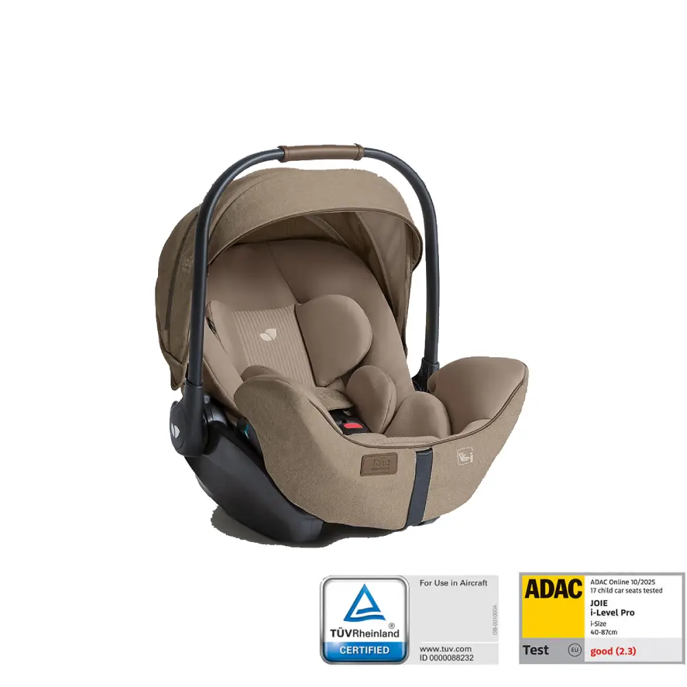 Joie I-Level Pro Babyskydd Sandstone