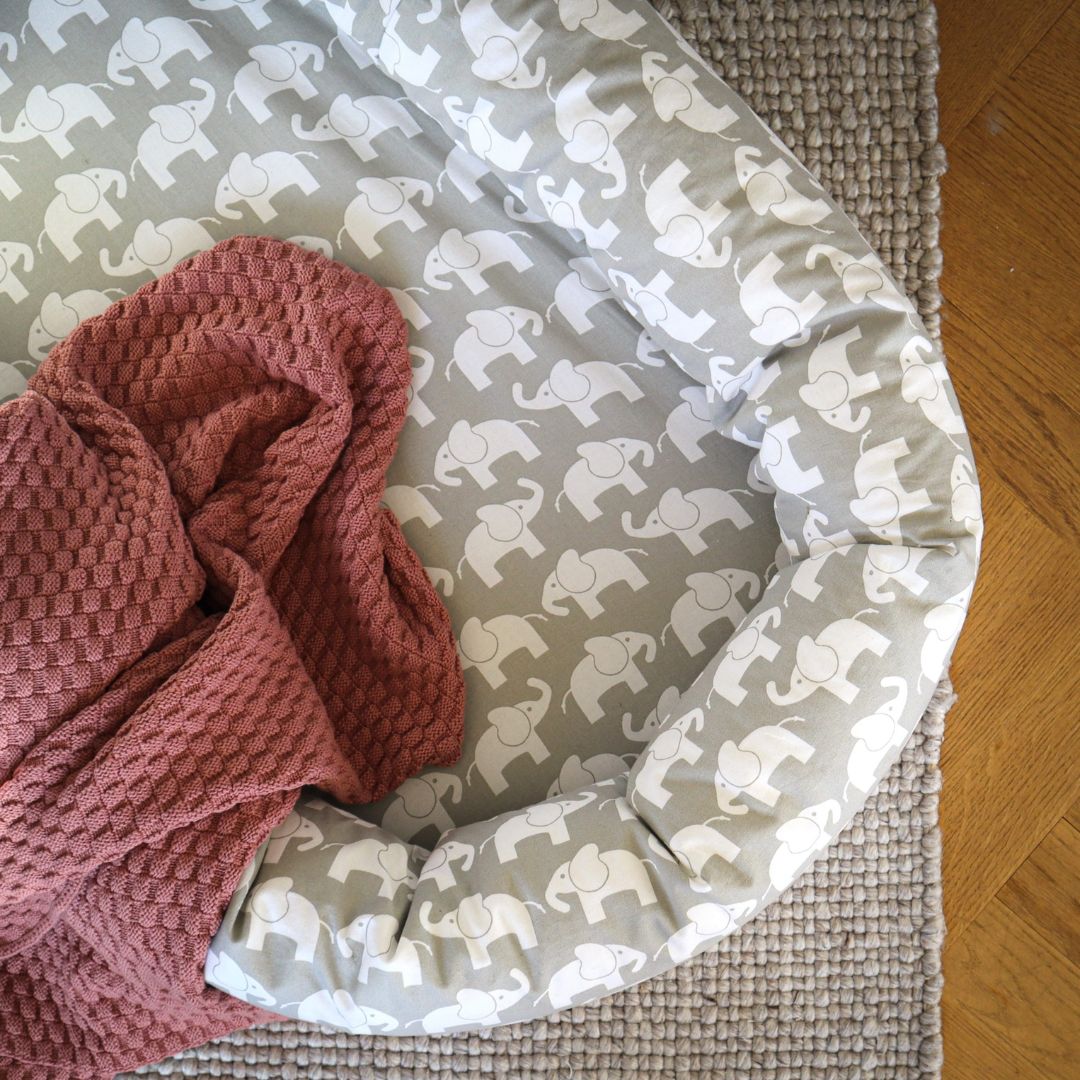 Rätt Start Elefant, Sovpöl, grå