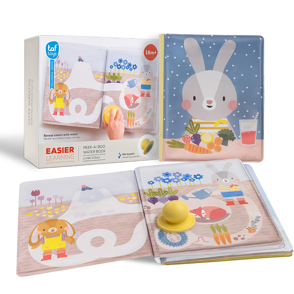 Taf Toys Bok Peek-A-Boo Water Book leksak