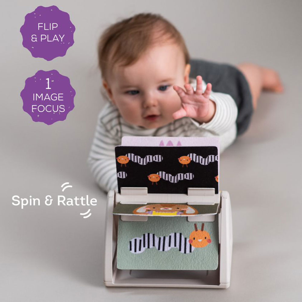 Taf Toys Tummy Time Spinning Book leksak