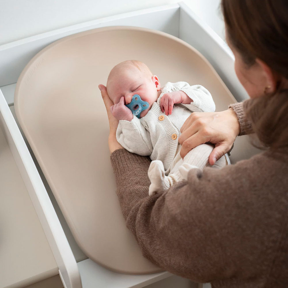 Filibabba Bobbie 2.0 skötbädd Beige