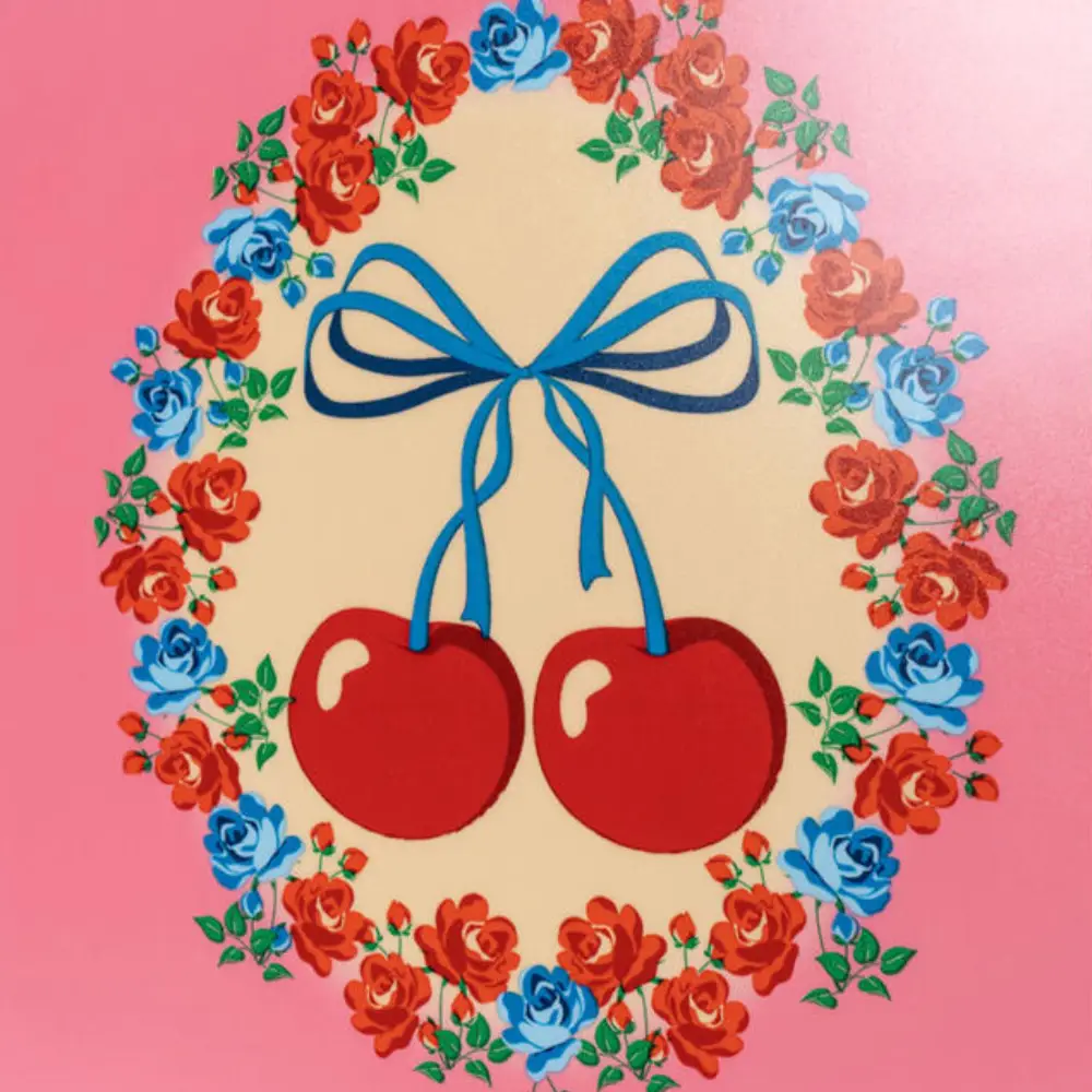 Konges Slöjd Resväska Cherry Bow