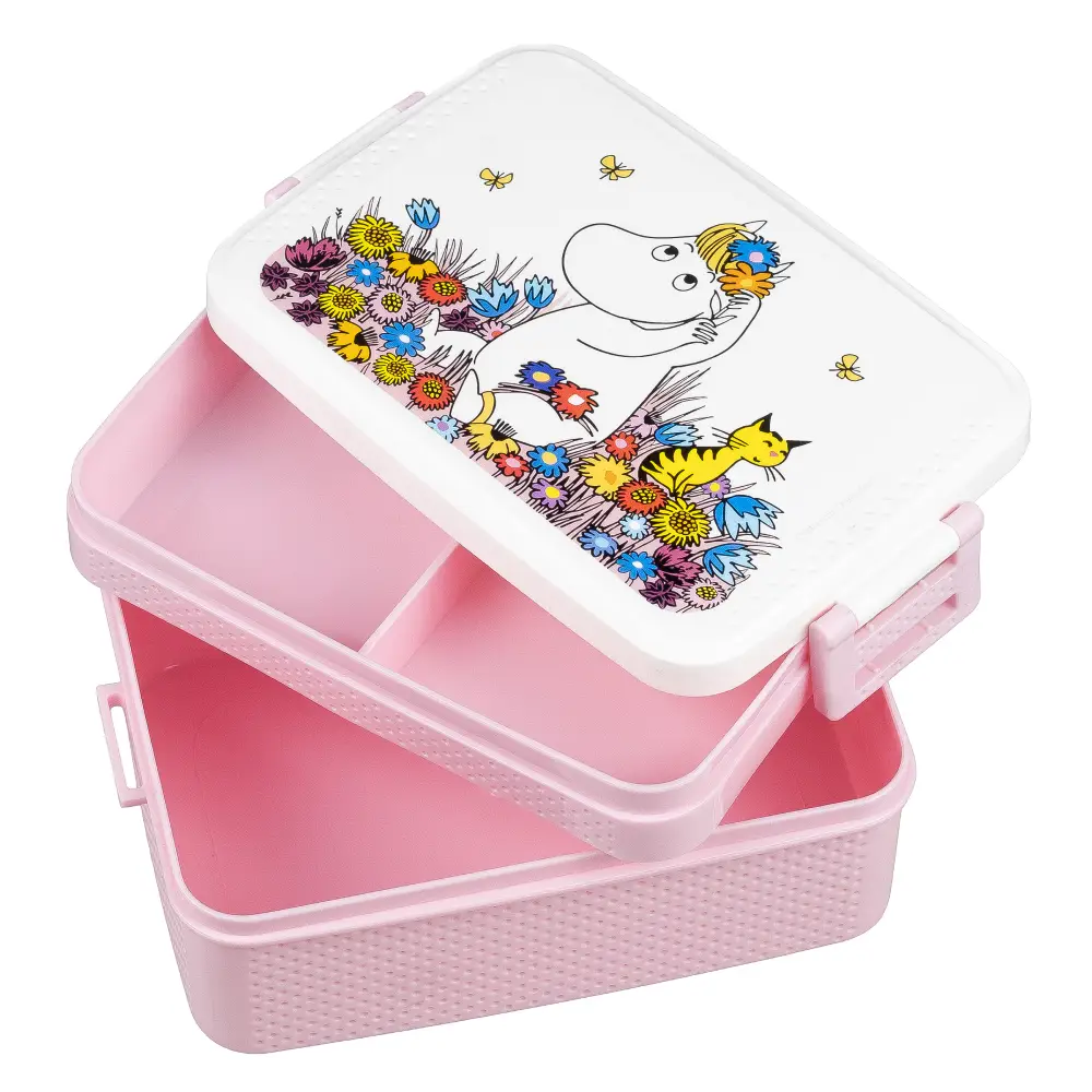 Rätt Start Mumin Äng Lunchlåda rosa