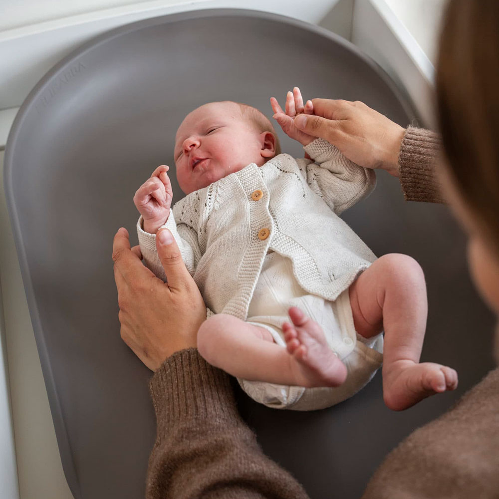 Filibabba Bobbie 2.0 Skötbädd Grey