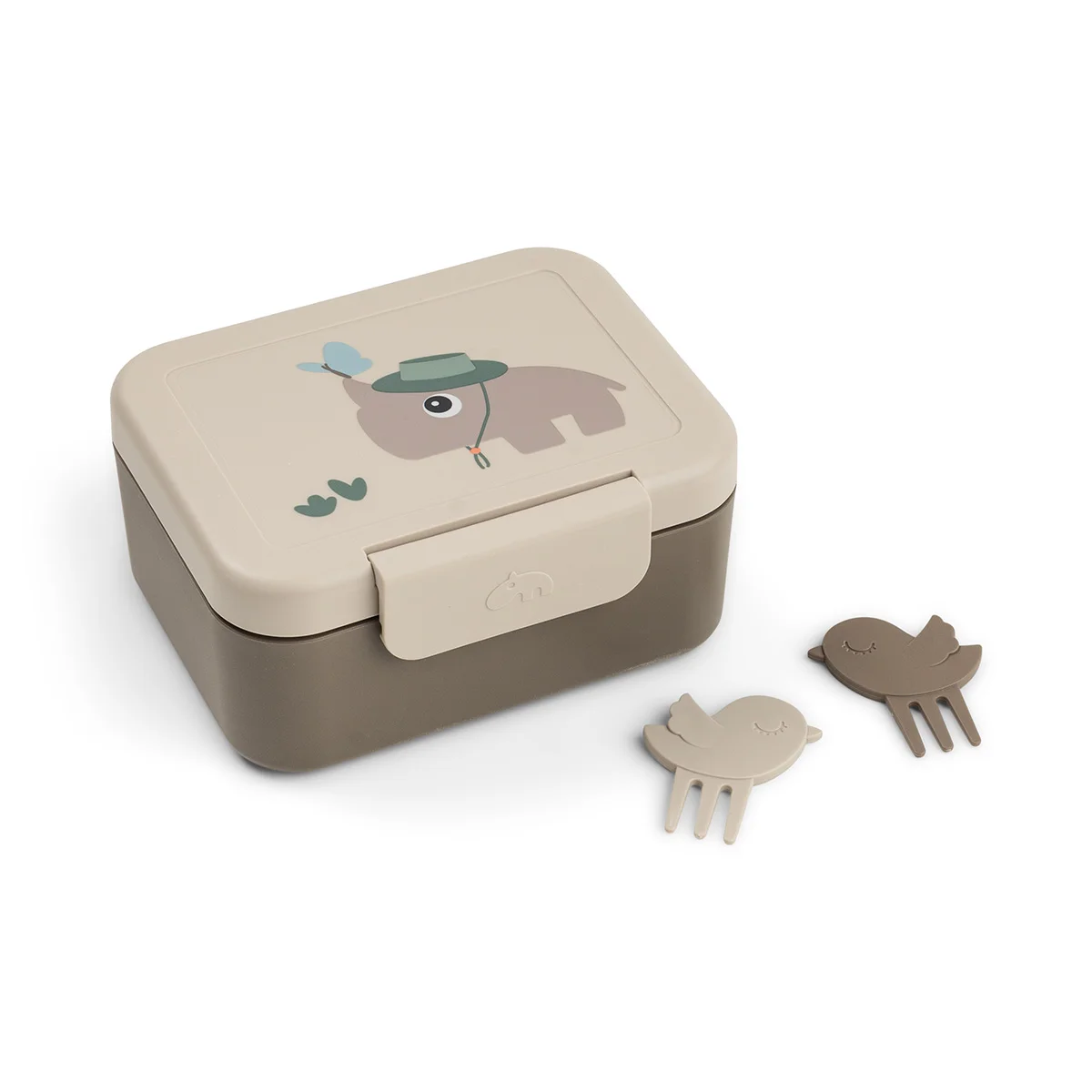 Done by Deer tiny lunch box med snackspinnar tiny trails sand