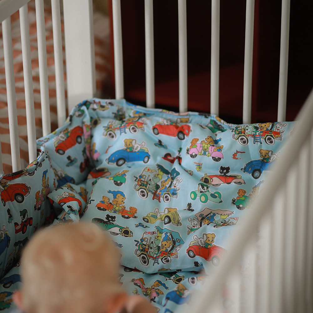 Rätt Start Bamse Påslakanset spjälsäng