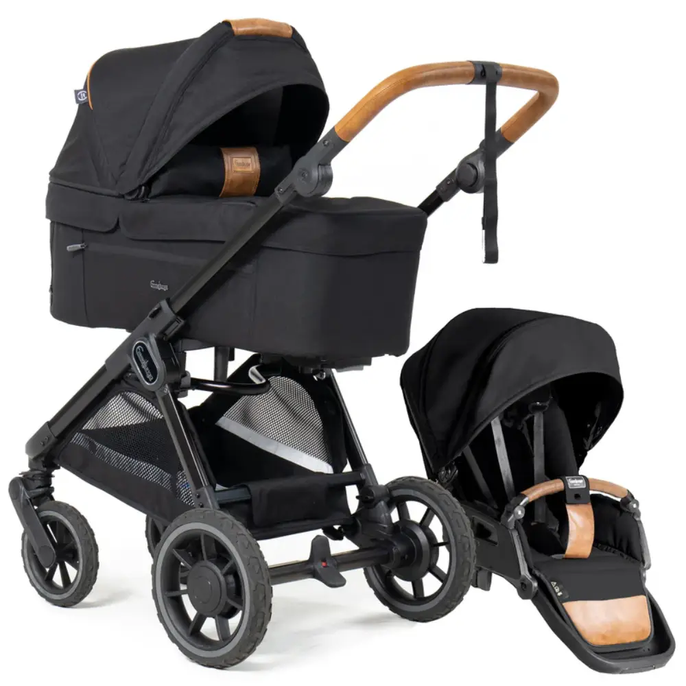 Emmaljunga Sento Flat + Oudoor Black