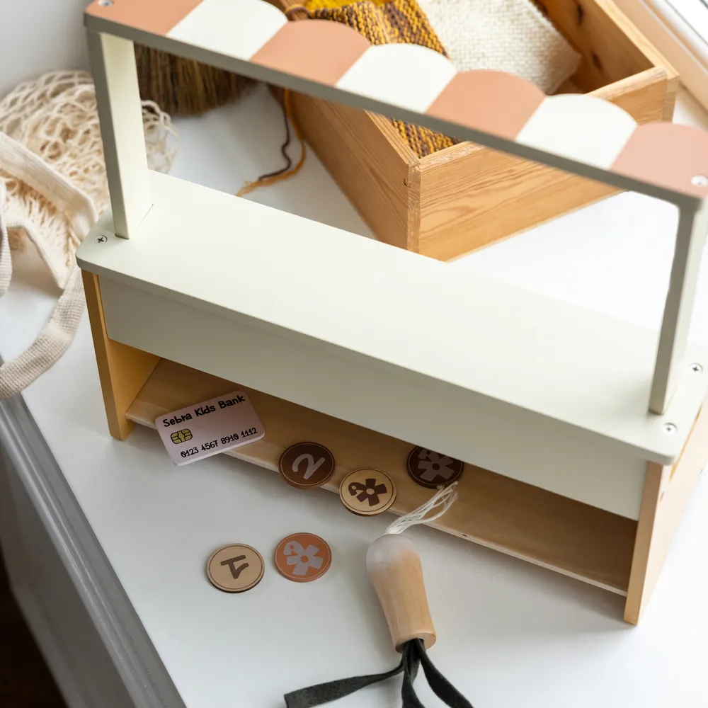 Sebra Marknadsstånd i trä