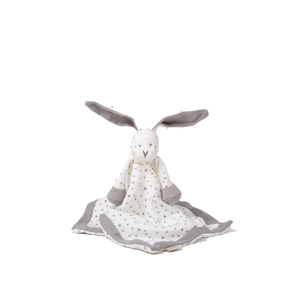 Teddykompaniet Diinglisar Organic Stars Snuttefilt kanin