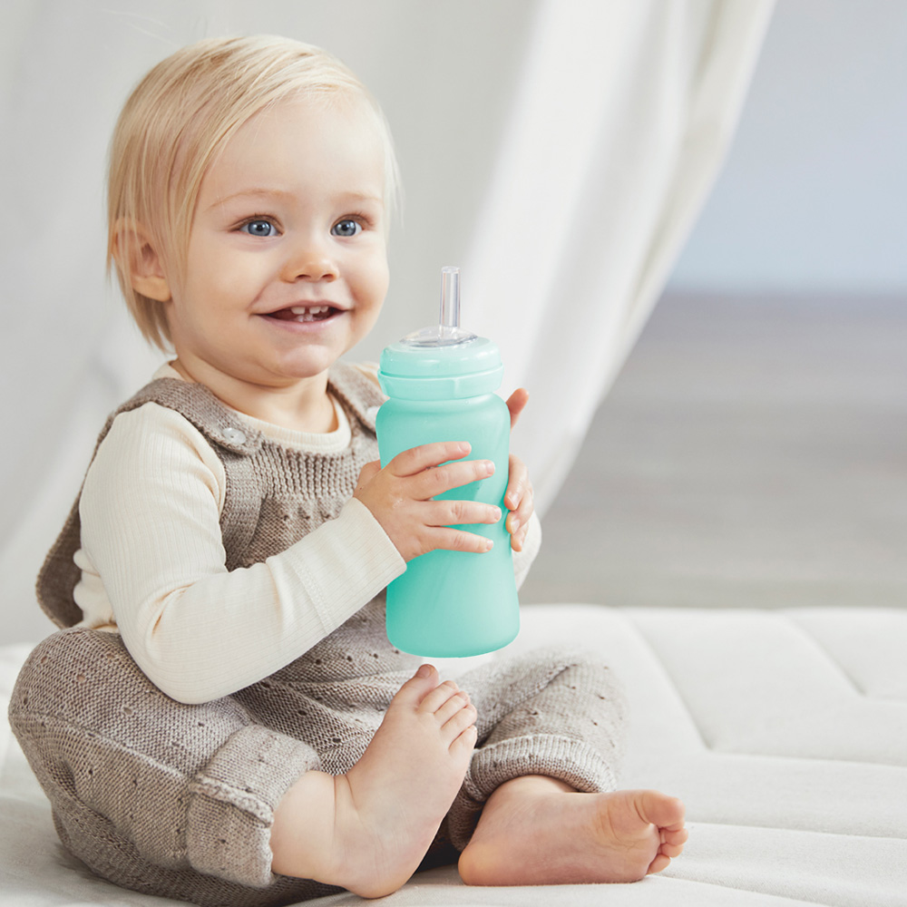 Everyday Baby nappflska Healthy + 150 ml - Mintgrön