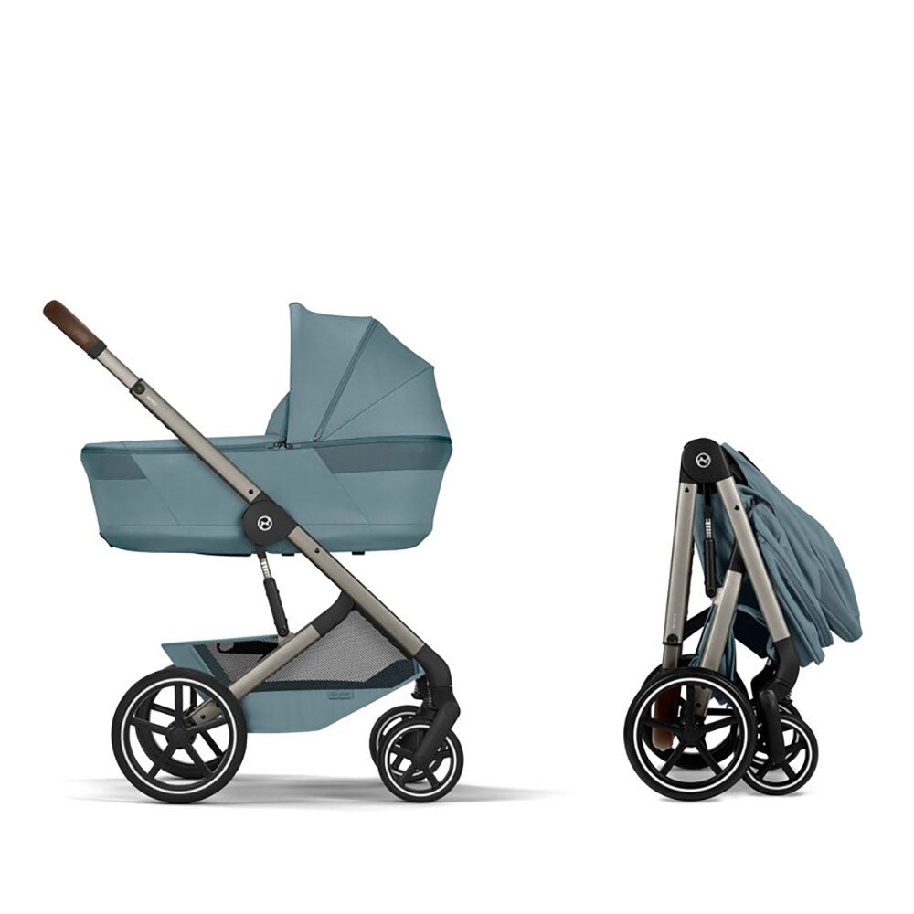 Cybex Balios s lux tpe incl. hopfällbar liggdel stormy blue
