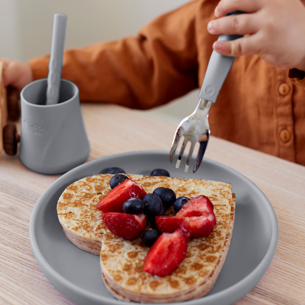 Everyday Baby bestickset Quiet Grey