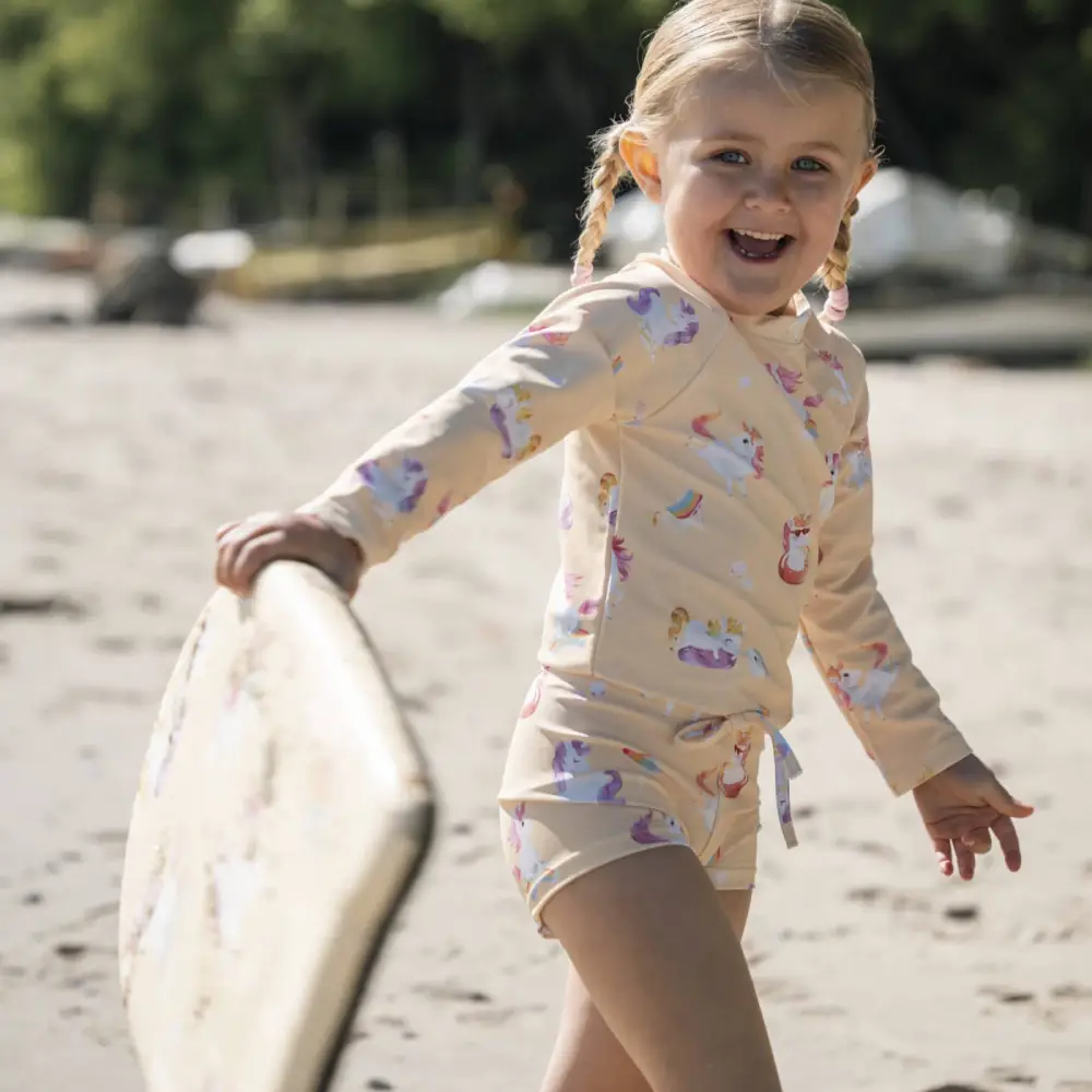 Filibabba nor – Uv-tröja långärmad 3-4 år – unicorn shores