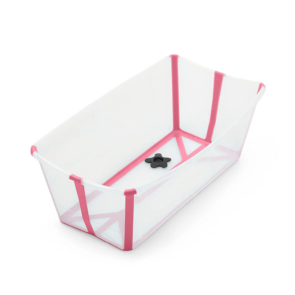 Stokke Flexi Bath badbalja Transparent Pink