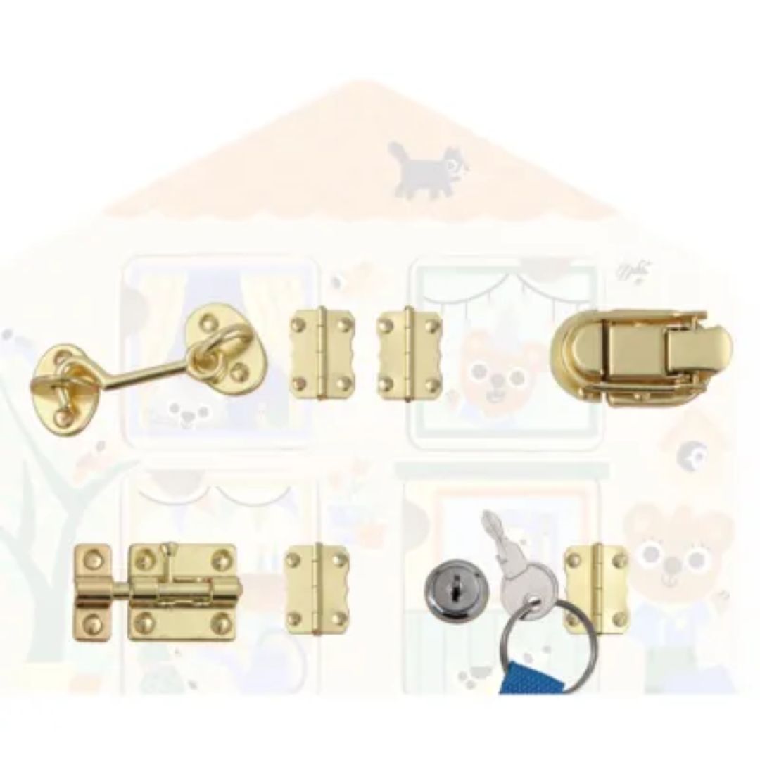 Djeco Cabanalock Aktivitetstavla med lås