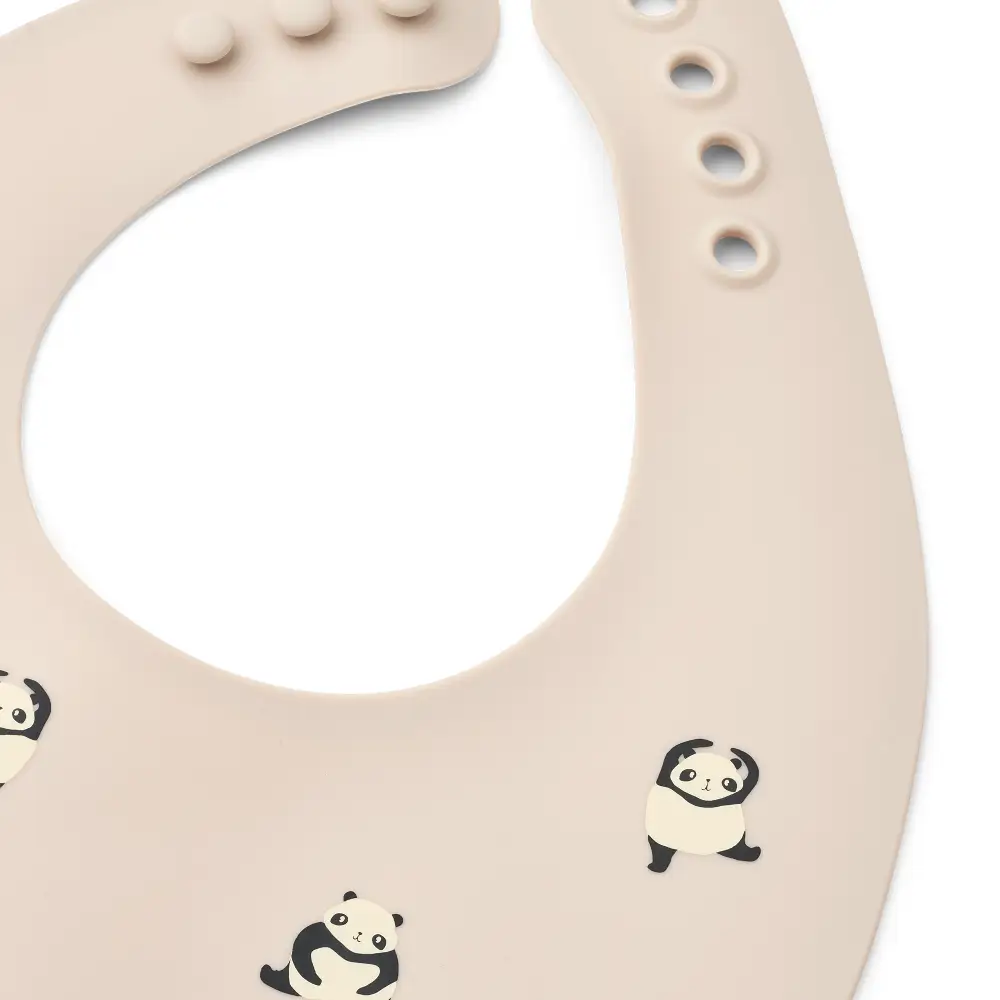 Liewood Ember Haklapp 2-pack Panda / Sandy 