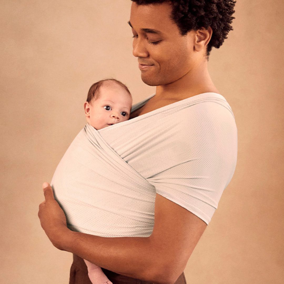 Ergobaby Aura Wrap bärsjal Mesh Soft Grey