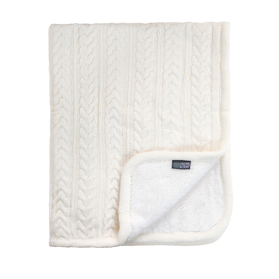 Vinter & Bloom Cuddly babyfilt Ivory