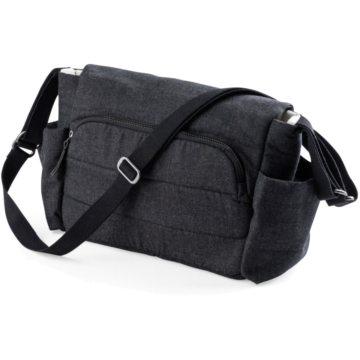 Sebra On-the-go mini skötväska dark grey melange