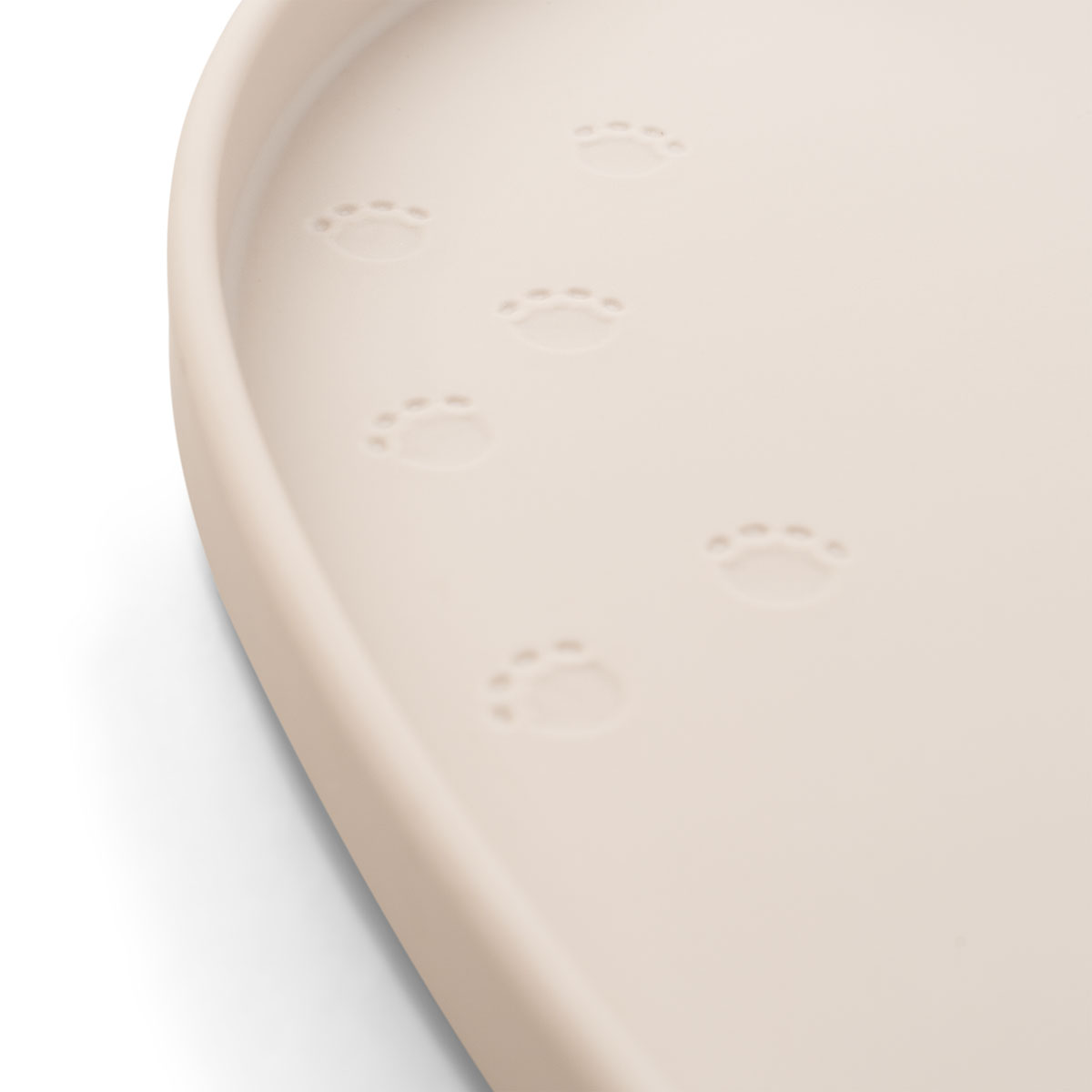 Done by Deer Silikonunderlägg med kant Elphee Sand