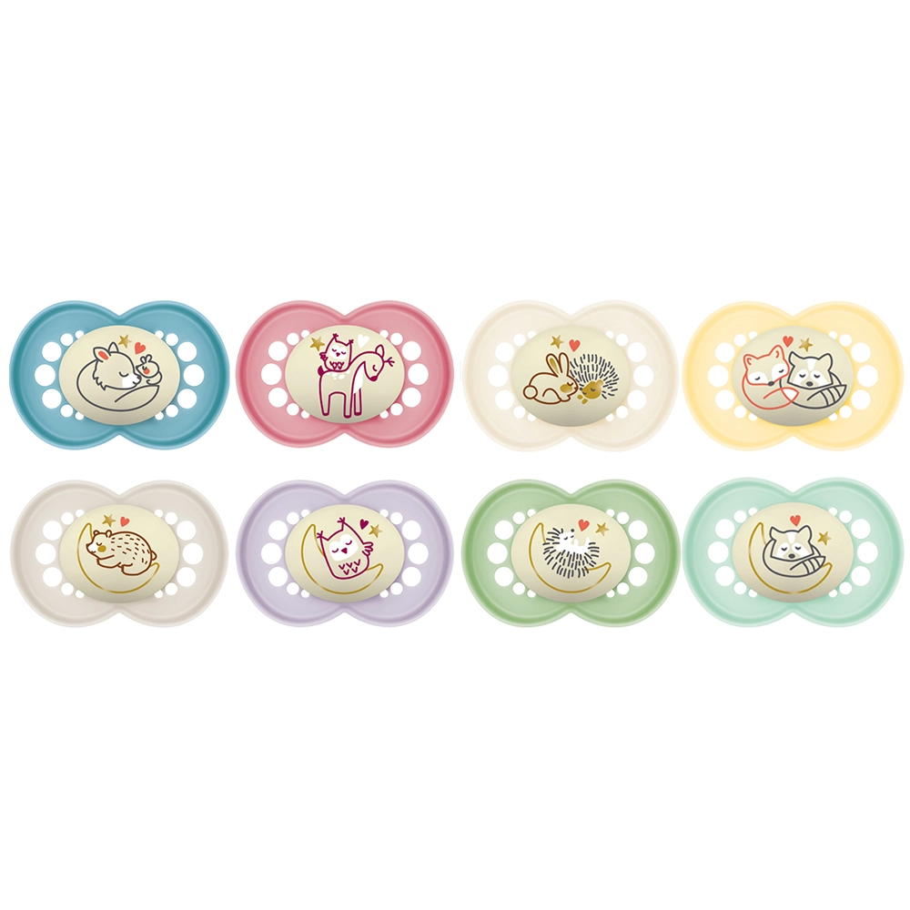 MAM Original Night 6-16 mån Silk Mix Blandade färger 2p