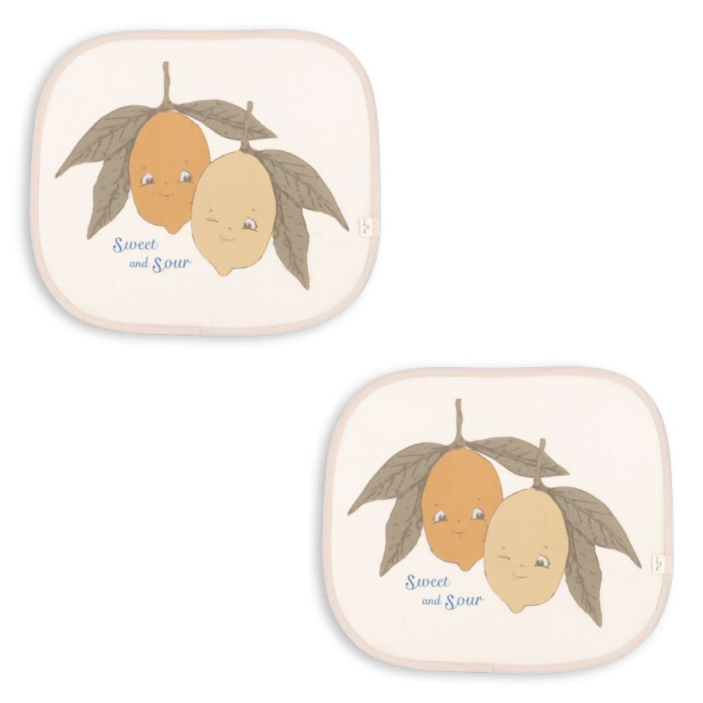 Konges Slöjd Solskydd bilfönster Ciao Limone