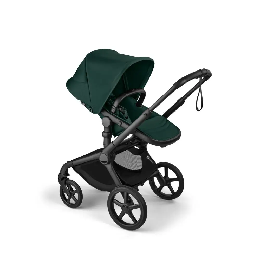 Bugaboo Fox 5 renew barnvagn black/fern green