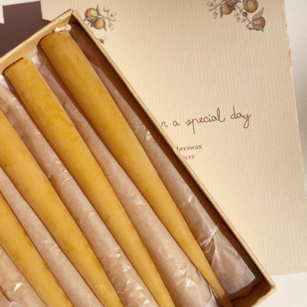 Konges Slöjd 20 Pack Födelsedagsljus Nature