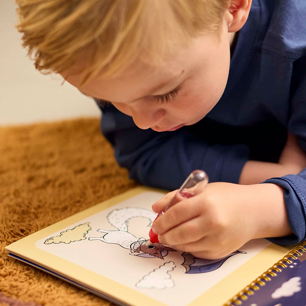 Filibabba vattenmålarbok Dreamy Adventurers