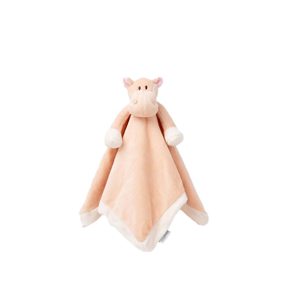 Teddykompaniet Diinglisar Snuttefilt Flodhäst Aprikos