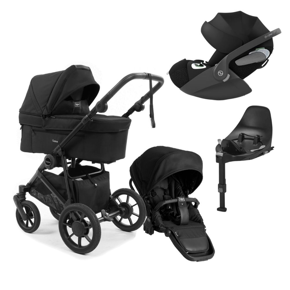 Emmaljunga Super Sonic + Cybex Cloud T + isofixbas