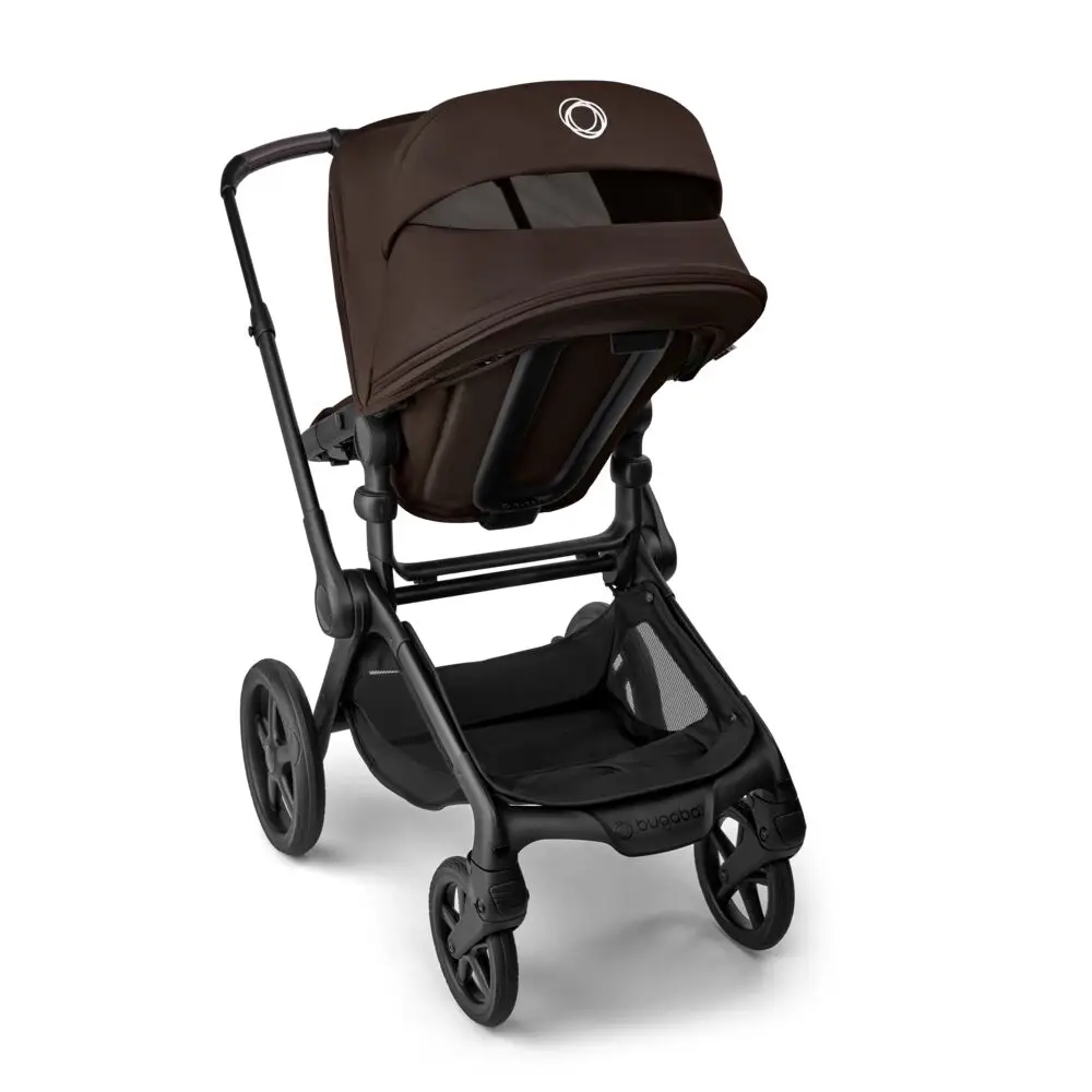 Bugaboo Fox 5 renew barnvagn black/cocoa brown