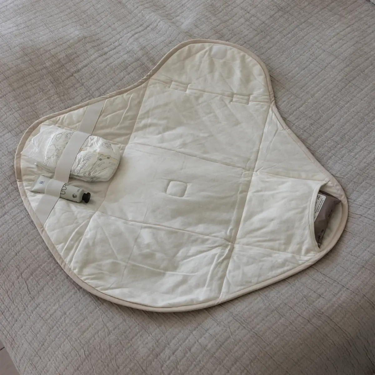 Sebra on-the-go Skötbädd morning beige