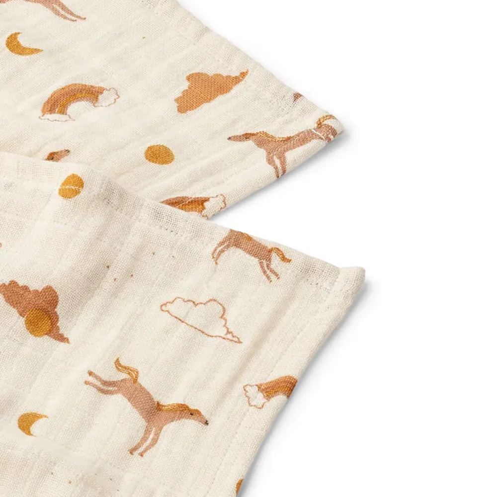 Liewood Lewis muslinfiltar 2-p Dream / Ecru