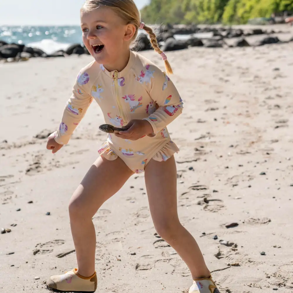 Filibabba vilje  Uv-dräkt 1-2 år – unicorn shores