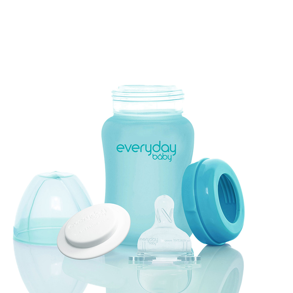 Everyday baby värmeavkännande nappflaska - 150ml Turkos