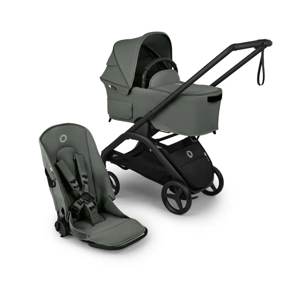 Bugaboo Dragonfly plus Barnvagn forest green