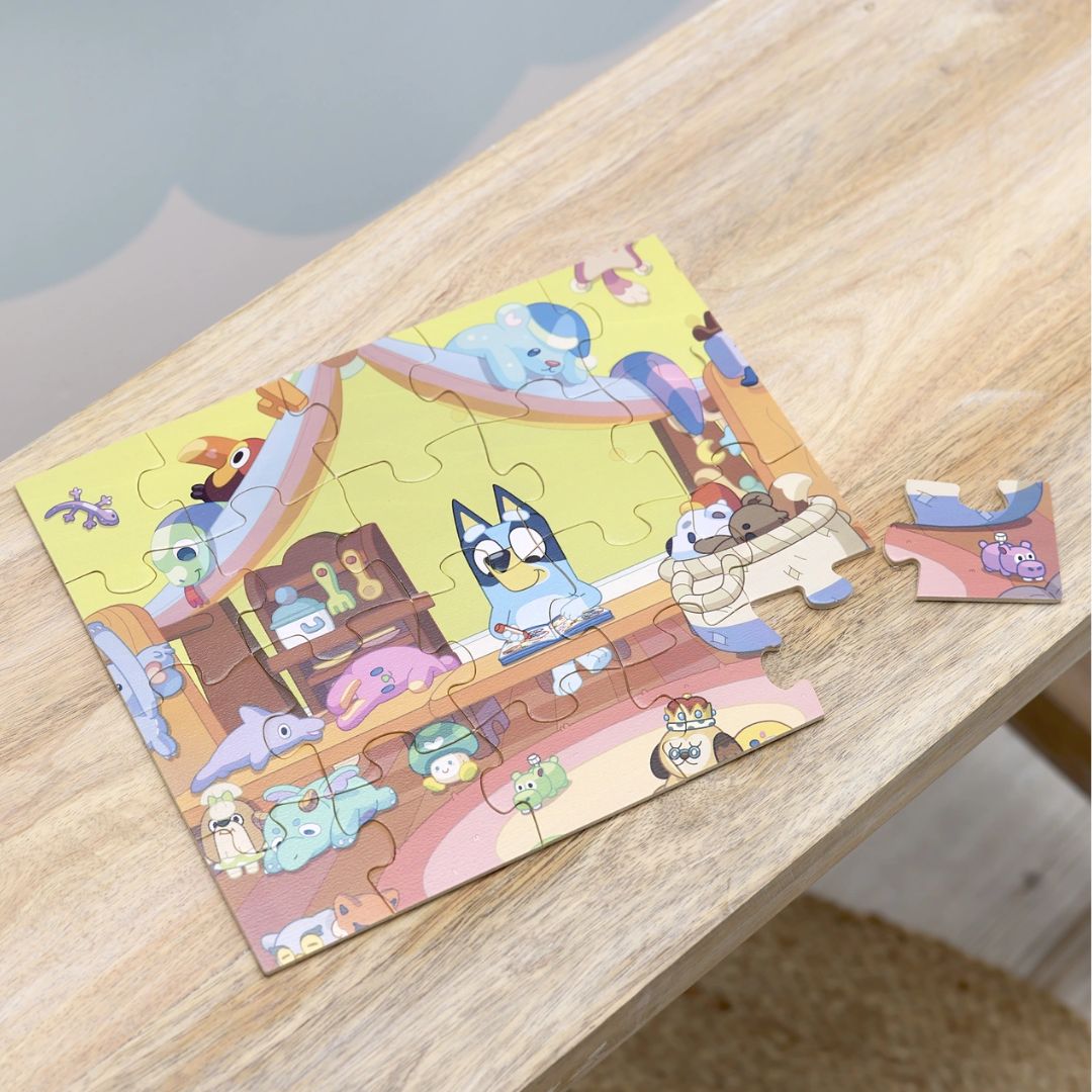 Bluey träpussel 20 st