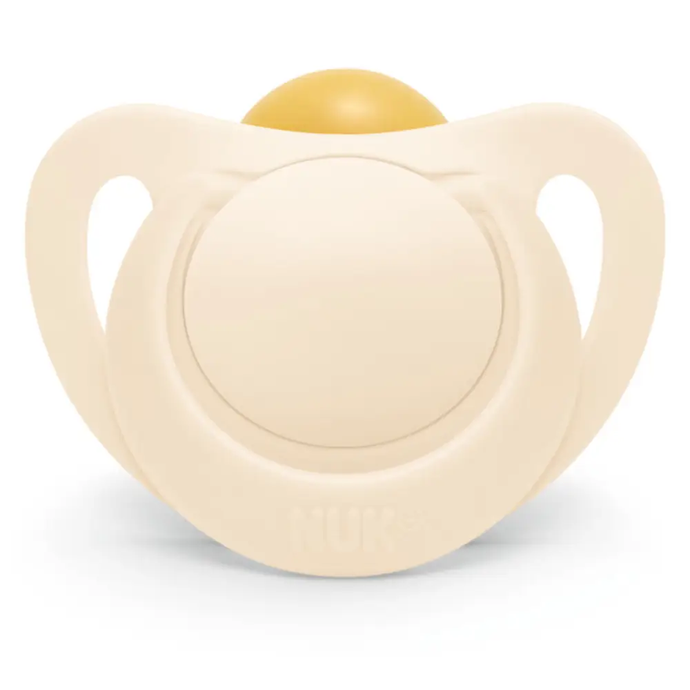 NUK for Nature Napp Latex 0-6 m- Red/Cream