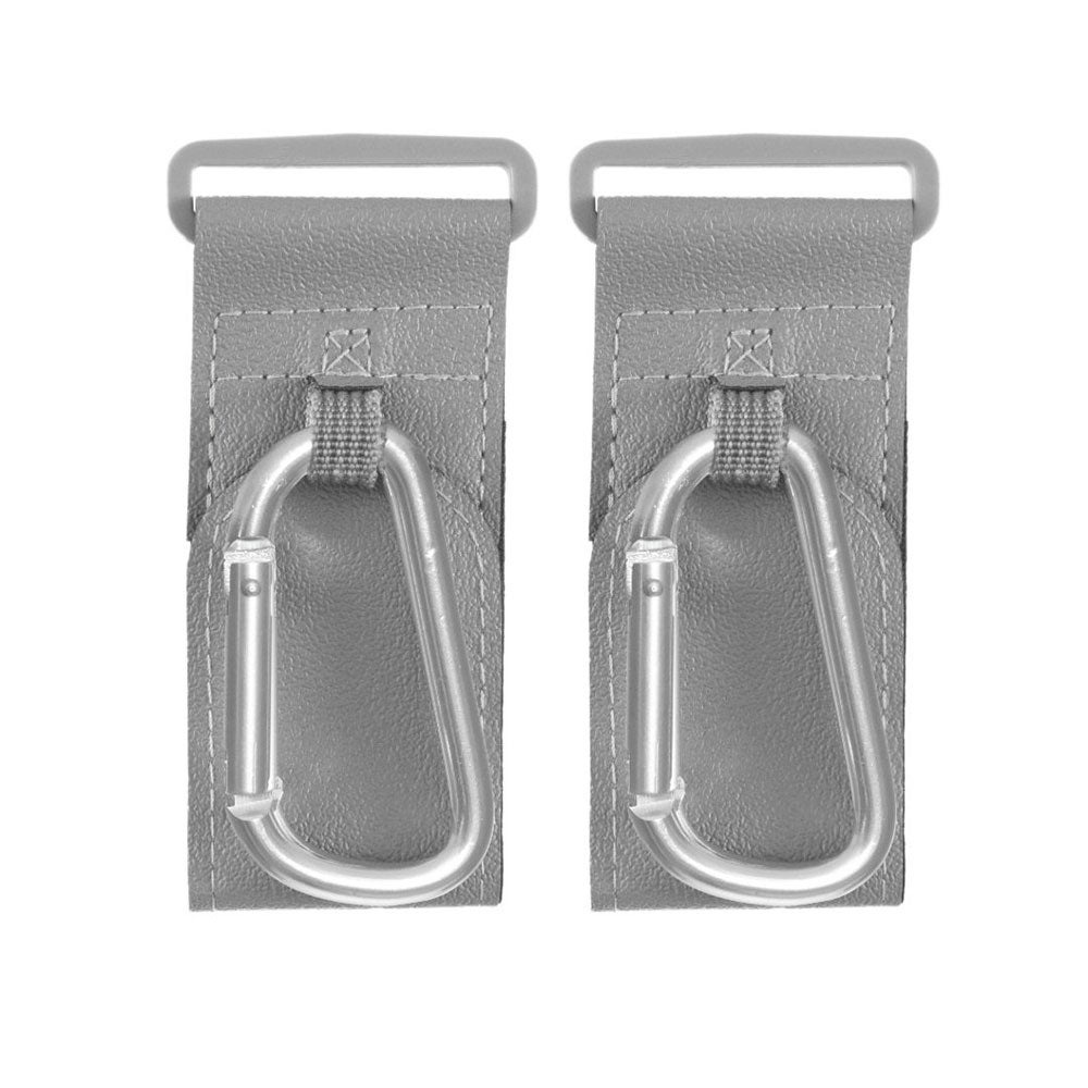 Fresh Kid Barnvagnskrokar 2-pack Grå