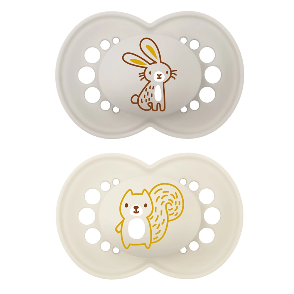 MAM Original 6-16 mån Silk Mix 2p Blandade färger