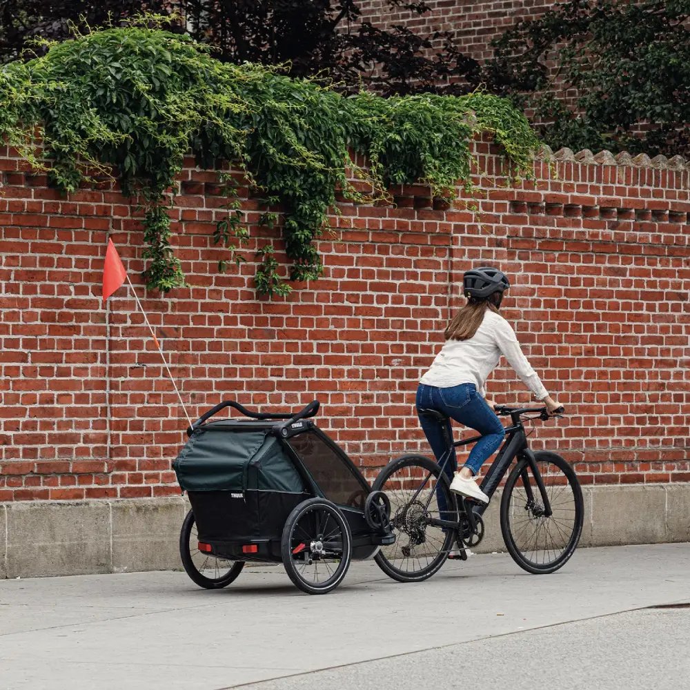 Thule Chariot Cab Cykelvagn Dark Slate